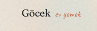 gocekevyemek